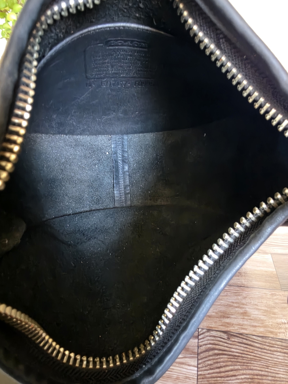Vintage black leather Coach Janice's Legacy Bag - Picture 9 of 10
